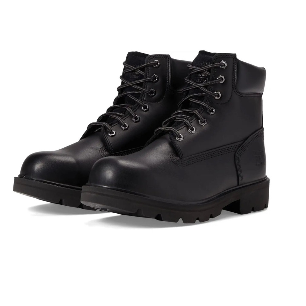 Timberland PRO Sawhorse 6” Composite Safety Toe - Black Men's Boots